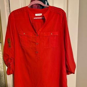 Calvin Klein Womens Blouse